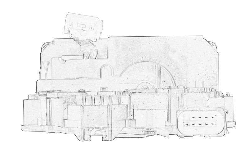 Incuietoare usa stanga potrivit OPEL MERIVA B 06.10-03.17 [1]