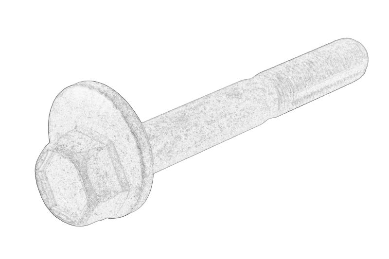 Elemente suspensie - Surub clema articulatie sarcina/ghidare stanga/dreapta spate potrivit HYUNDAI I30, I40 I, IX35, TUCSON; KIA CEE'D, OPTIMA, PRO CEE'D 1.0-Electric 08.09-