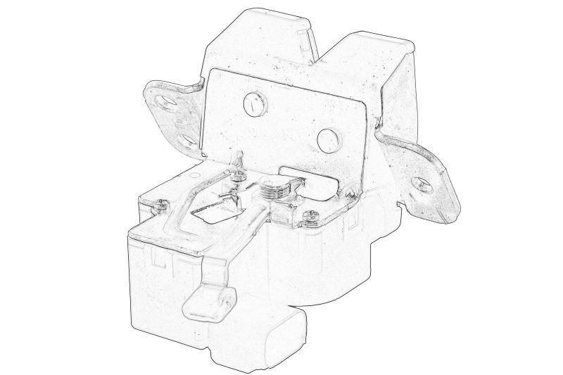Inchidere - Inchizatoare capota potrivit HYUNDAI I10 II 08.13-