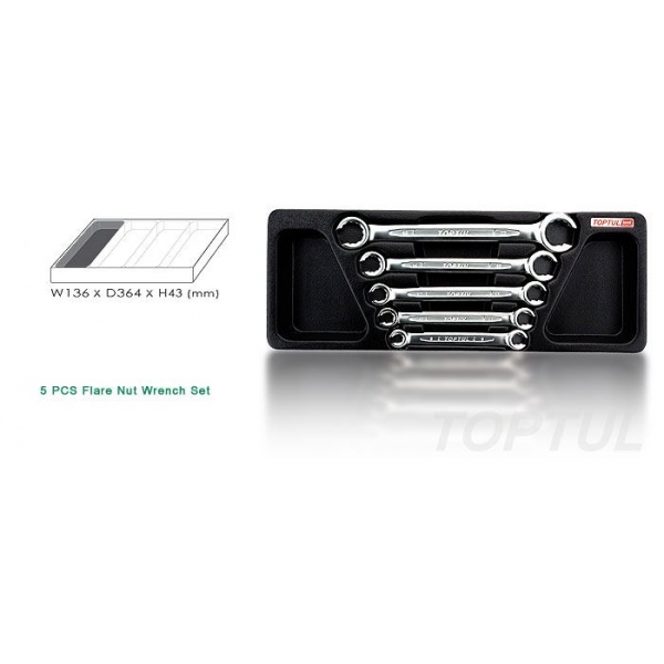 Set 5 chei inelare duble decupate 8-22mm, Toptul [2]