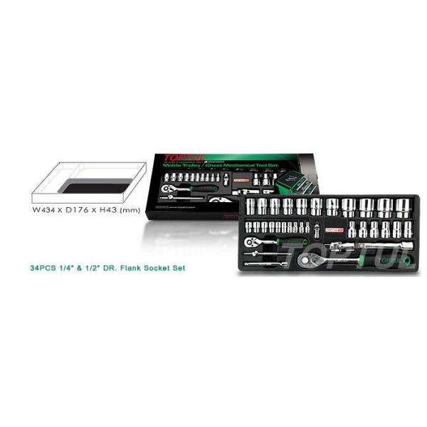 Set chei 34 piese chei combinate [2]