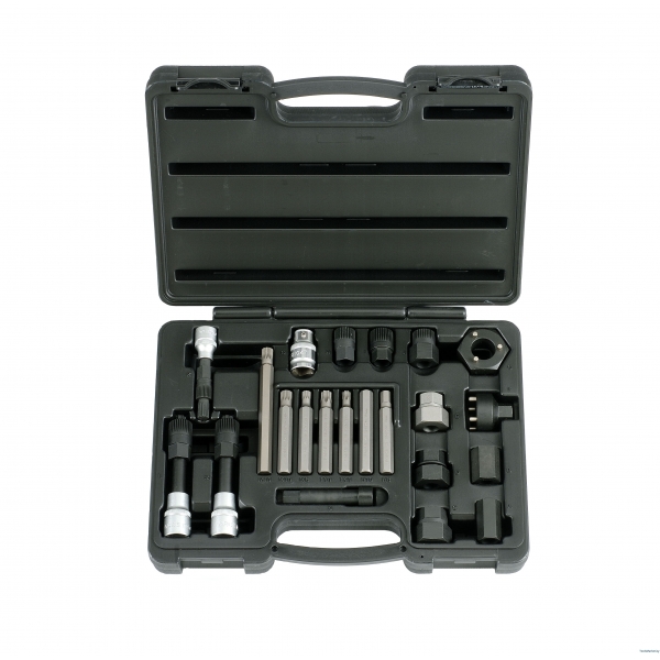 Set chei demontare fulii alternator, Force 22 piese [2]