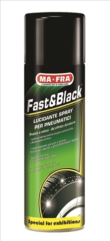 Spray Silicon Negru Special Anvelope Fast Black Ma-Fra