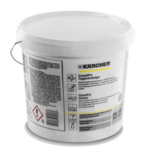 Agent de curatare pentru covoare; pentru covoare; pentru tapiterie, tablete, 3,7kg, CARPETPRO RM 760 (200 buc) [2]