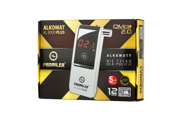 Alcoolmetru AL8000 Plus Electrochemical, raza masurare - 0/4‰, numar si tip baterii- 2x AAA, 100x44x16 mm, 70 g [2]