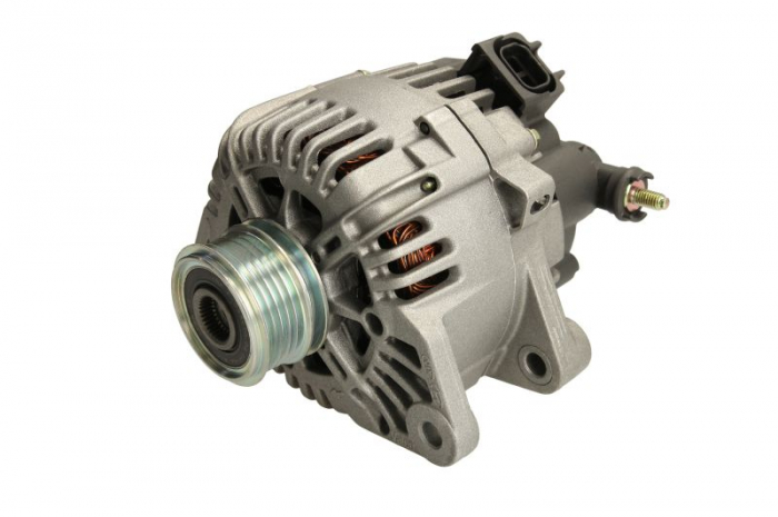 Alternator (14V, 120A) potrivit HYUNDAI ACCENT III, I30, MATRIX; KIA CEE'D, CERATO I, RIO II 1.4/1.5D/1.6D 10.01-07.18 [1]