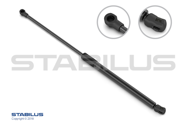 Amortizor portbagaj Dreapta/Stanga lungime maxima: 527,5mm, sUV:195mm potrivit VW GOLF VI KAROSERIE/KOMBI/KOMBI 07.09-05.14 [1]