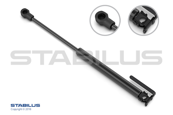 Amortizor gaz, pavilion Dreapta/Stanga lungime maxima: 286mm, sUV:110mm (husas convertibil) potrivit BMW 3 (E36) KABRIOLET 03.93-11.99 [1]