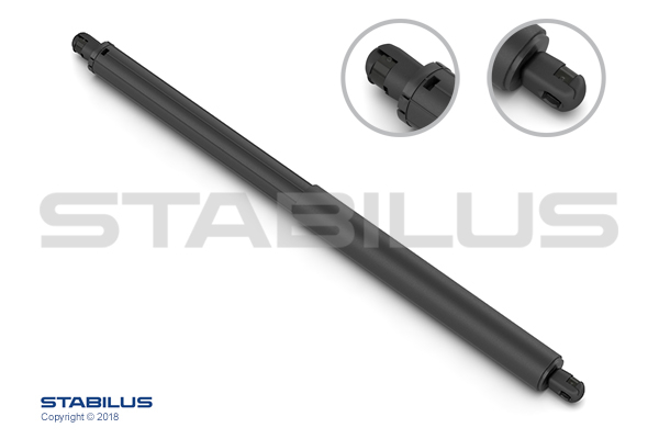 Amortizor portbagaj Dreapta/Stanga lungime maxima: 522,5mm, sUV:148mm (cu arc exterior) potrivit BMW X5 (E70) SUV 10.06-07.13 [2]