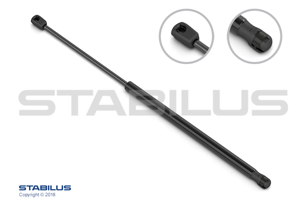 Amortizor luneta Dreapta/Stanga lungime maxima: 485,5mm, sUV:183,5mm potrivit FORD KUGA I SUV 02.08-11.12 [1]