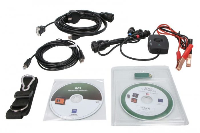 Analizor gaze de esapament si accesoriu opacimetru si piesa de schimb cititor EOBD; Cititor RC3, tensiune: 12/24V, protocoale: OBFCM [2]