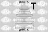 Ansamblu burduf si articulatie planetara fata (fi: 26,5/77,5) potrivit FIAT SEDICI; RENAULT CLIO III, GRAND SCENIC II, KANGOO BE BOP, KANGOO EXPRESS, KANGOO II, SCENIC II 1.5D-1.9D 11.03- [2]