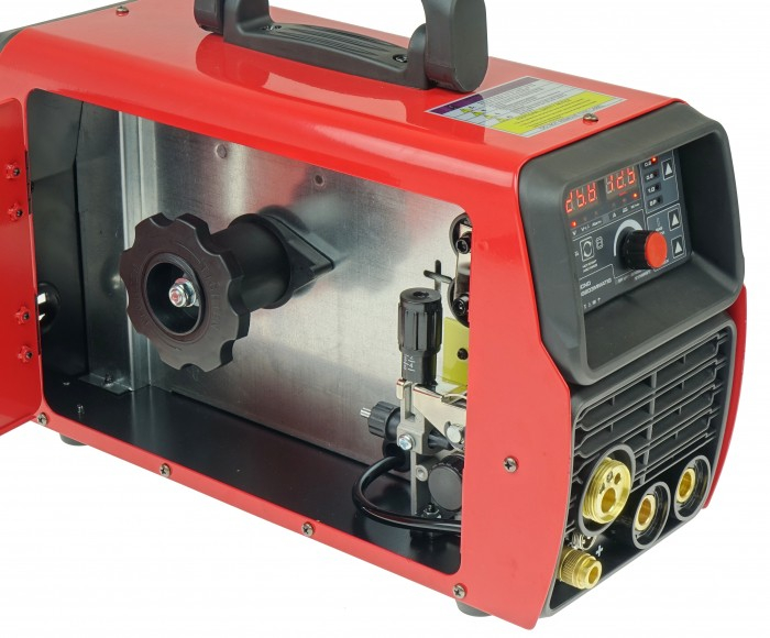 Aparat sudura semi-automat MIG/MAG, putere minima sudura: 50A, putere maxima sudura: 200A, putere: 5,9kW, putere: 230V, mod sudura: BRAZING / FLUX / MIG-MAG / MMA / TIG LIFT TIG grip Sy [4]