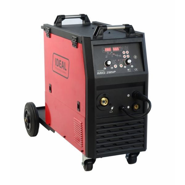 Aparat sudura semi-automat putere de sudura minima: 30A, curent sudura: 280A, putere nominala: 10,2kW, alimentare electrica: 400V, metoda de sudare: FLUX / FRaNARE / MIG [4]