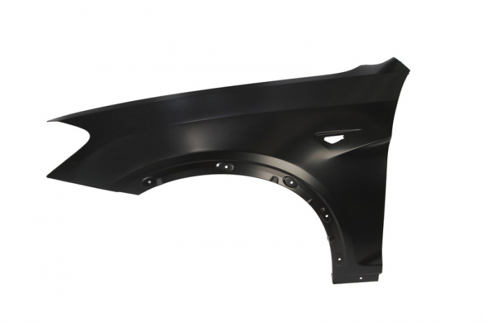 Aripa fata stanga cu locas semnalizator, cu locas bandouri BMW X3, X4 intre 2010-2018 [1]