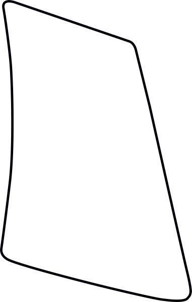 Autocolant protectie caroserie aripa dreapta transparent potrivit MAZDA 2 DE 10.07-06.15 [2]