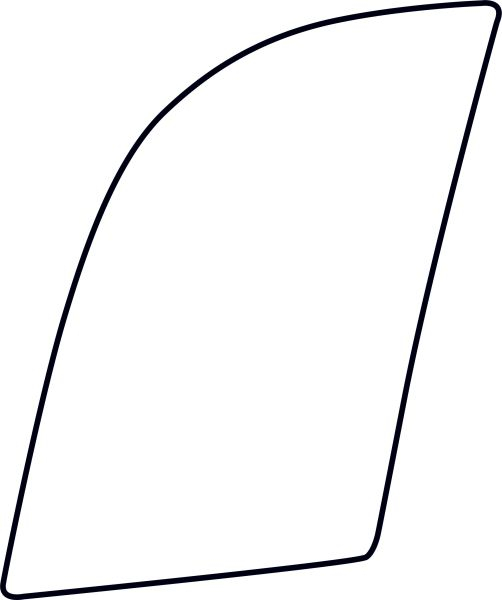 Autocolant protectie caroserie dreapta transparent potrivit JEEP GRAND CHEROKEE IV WK2 10.10-06.20 [2]