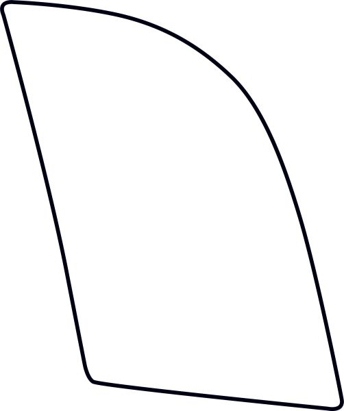 Autocolant protectie caroserie stanga transparent potrivit JEEP GRAND CHEROKEE IV WK2 10.10-06.20 [2]