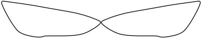 Autocolant protectie far stanga/dreapta transparent, 3M PPF 4.0 folie, ajustare automata, set 2 buc potrivit FORD FOCUS IV dupa 2018 [1]