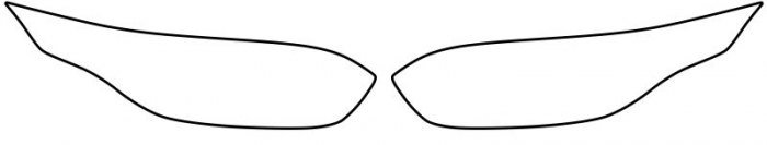 Autocolant protectie far stanga/dreapta transparent, 3M PPF 4.0 folie, ajustare automata, set 2 buc potrivit KIA CEED III dupa 2018 [1]