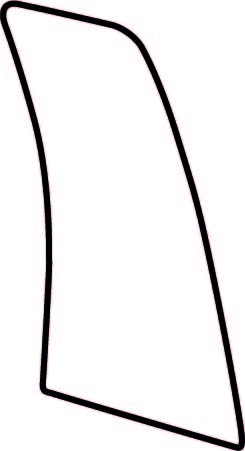 Autocolant protectie usa spate dreapta transparent, 3M PPF 4.0 folie, ajustare automata potrivit VOLVO XC90 2002-2014 [2]