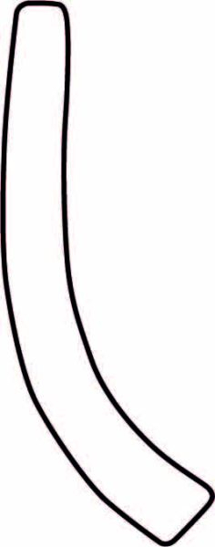 Autocolant protetie aripa spate dreapta transparent, 3M PPF 4.0 folie, ajustare automata potrivit HONDA ACCORD VIII 2011-2015 [1]