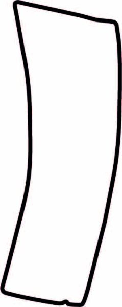 Autocolant protetie aripa spate dreapta transparent, 3M PPF 4.0 folie, ajustare automata potrivit MERCEDES Clasa A W169 2004-2012 [2]