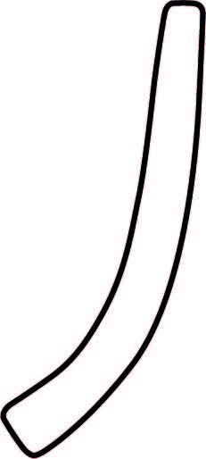 Autocolant protetie aripa spate stanga transparent, 3M PPF 4.0 folie, ajustare automata potrivit HONDA ACCORD VIII 2007-2011 [1]