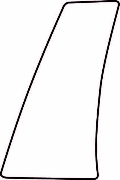 Autocolant protetie aripa spate stanga transparent, 3M PPF 4.0 folie, ajustare automata potrivit LEXUS IS II XE20 2005-2013 [2]