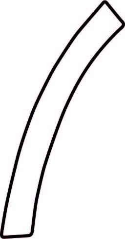 Autocolant protetie aripa spate stanga transparent, 3M PPF 4.0 folie, ajustare automata potrivit LEXUS IS III XE30 dupa 2013 [1]