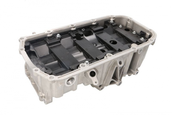 Baie ulei aluminiu, cu locas senzor potrivit ALFA ROMEO MITO; FIAT DOBLO, DOBLO CARGO, GRANDE PUNTO, PUNTO EVO 1.6D dupa 2008 [1]