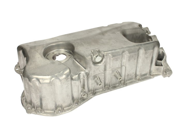 Baie ulei aluminiu, cu locas senzor potrivit SEAT ALHAMBRA; VW BORA, BORA I, GOLF IV, PASSAT B5.5, PASSAT B6, POLO IV, POLO V, SHARAN, TIGUAN 1.6-3.6 dupa 1999 [1]