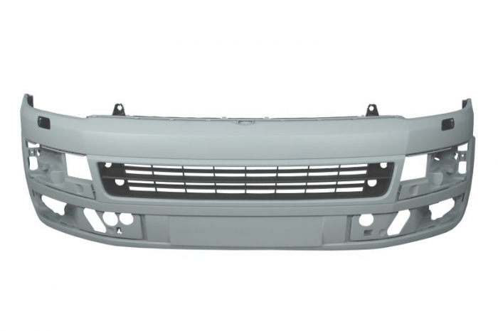 Bara fata cu grilaj, cu locas spalator de faruri, grunduit potrivit VW MULTIVAN V, TRANSPORTER V 2009-2015 [1]