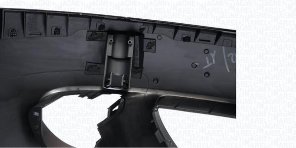 Bara (Fata, cu orificii pentru spalator de faruri, grunduit) potrivit ALFA ROMEO 147 10.04-03.10 [3]