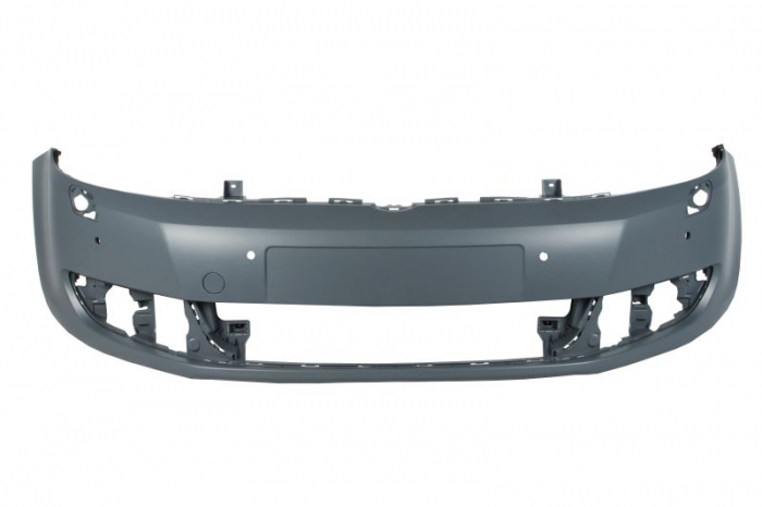 Bara fata PLUS, cu locas proiectoare ceata, cu locas spalator far cu locas senzori parcare grunduit VW GOLF 6 VI PLUS intre 2009-2014 [1]