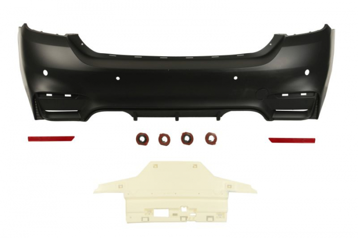 Bara spate model pachet M, complet, cu locas senzori parcare, grunduit potrivit BMW 4 GRAN COUPE F36 2014-2017 [1]