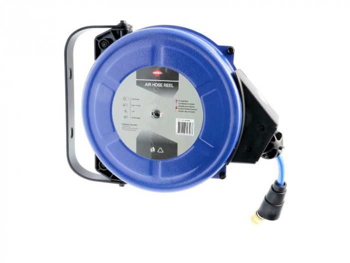 Bobina cu furtun de presiune AIRPRESS, poliuretan, presiune maxima: 15bar, diametru intrare: 8mm, lungime: 8m [3]
