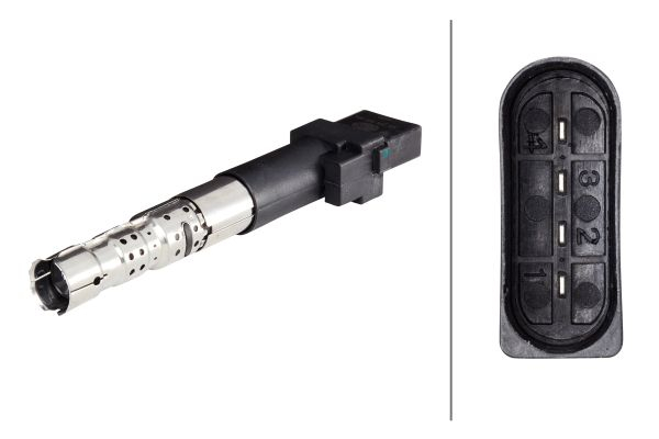 Bobina inductie potrivit FORD GALAXY I, GALAXY MK I; SEAT ALHAMBRA, TOLEDO II; VW BORA, BORA I, GOLF IV, NEW BEETLE, SHARAN 2.3/2.8/3.2 11.95-09.10 [1]