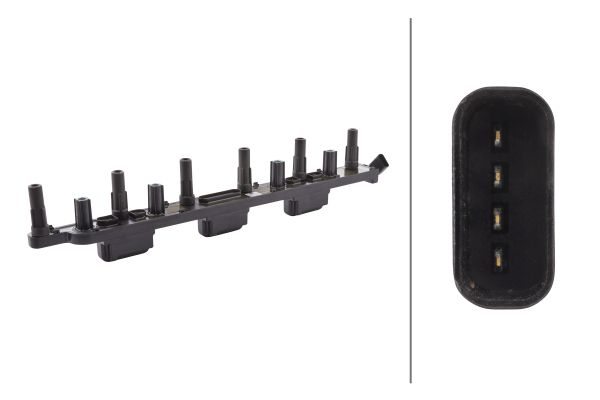 Bobina inductie potrivit JEEP GRAND CHEROKEE II, WRANGLER II 4.0 10.98-04.07 [1]
