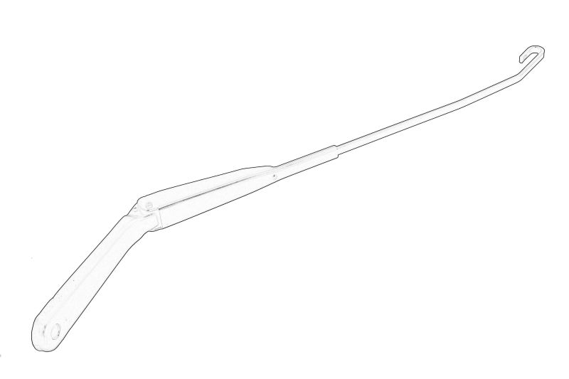 Brat ghidaj stergator parbriz Fata Stanga potrivit NISSAN PRIMASTAR; OPEL VIVARO A; RENAULT TRAFIC II AUTOBÚS/CAJA/CHASIS/FURGONETA 02.01- [2]