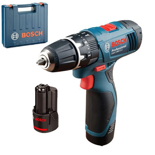 Burghiu electric cu acumulator GSB 120-LI 1,5-10mm, voltaj: 12V, torsiune maxima: 30Nm, 2 x 2 Ah Li-Ion [1]