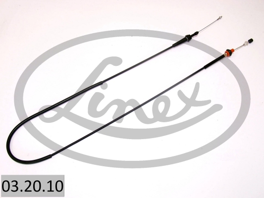 Cablu acceleratie (lungime 1735mm/1455mm) potrivit AUDI A3; VW GOLF IV 1.6/1.8/1.9D 09.96-05.04 [3]