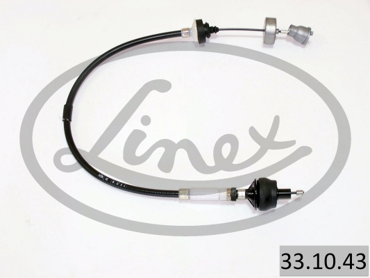 Cablu ambreiaj (820mm/621mm) potrivit PEUGEOT 206 1.4D/2.0/2.0D 09.00-12.07 [2]