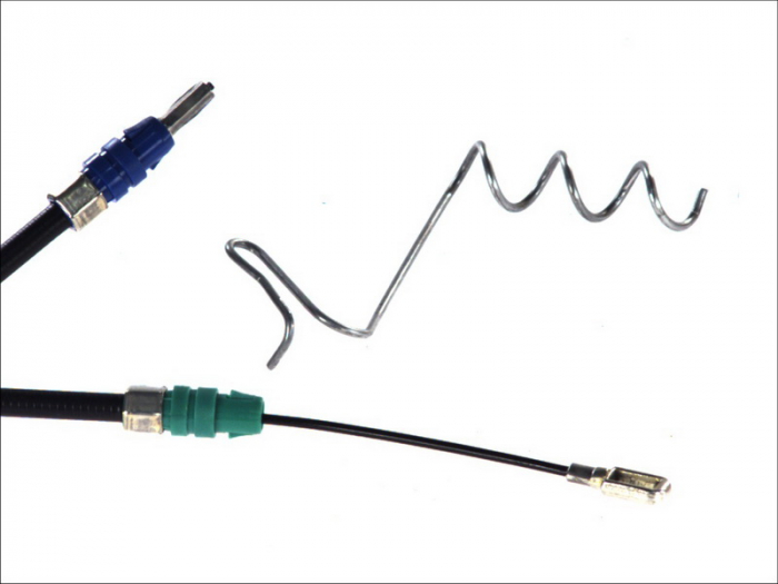 Cablu frana mana Spate Dreapta (1317mm/1111mm, tip frana: disc) potrivit FORD TRANSIT 2.2D/2.3/2.4D 04.06-08.14 [2]