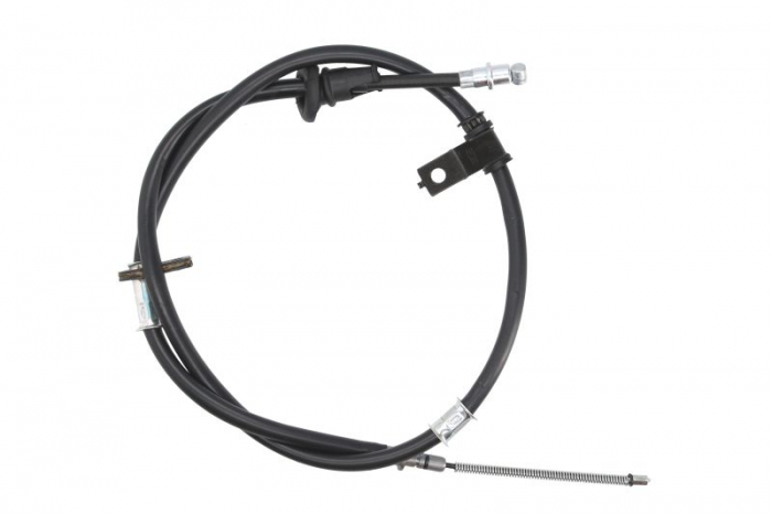 Cablu frana mana Spate Dreapta (1493mm/1295mm, tip frana: tambur) potrivit HYUNDAI ACCENT II 1.3/1.5/1.6 01.00-11.05 [1]