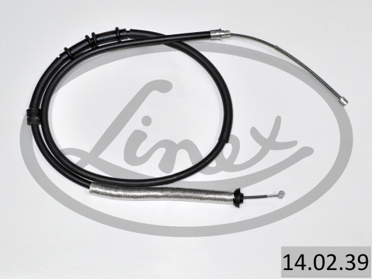 Cablu frana mana Spate Dreapta (1689mm/1388mm, tip frana: tambur) potrivit FIAT GRANDE PUNTO 1.3D/1.4 06.05-12.15 [2]