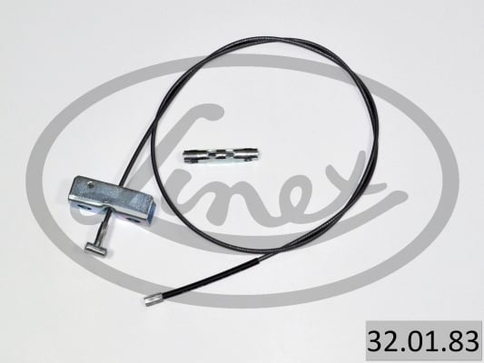 Cablu frana mana Spate Dreapta/Stanga (1185mm) potrivit NISSAN PRIMASTAR; OPEL VIVARO A; RENAULT TRAFIC II 1.9D-2.5D 02.01- [2]