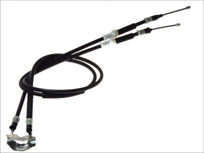 Cablu frana mana Spate Dreapta/Stanga (1253mm/1062mm/1253mm/1062mm, tip frana: tambur) potrivit OPEL ASTRA G, ASTRA G/KOMBI, ZAFIRA A 1.2-2.2 02.98-06.05 [1]