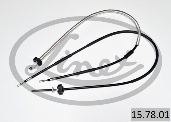 Cablu frana mana Spate Dreapta/Stanga (1353mm/1504mm, tip frana: electric, set) potrivit FORD FOCUS C-MAX 1.6-2.0D 10.03-03.07 [2]