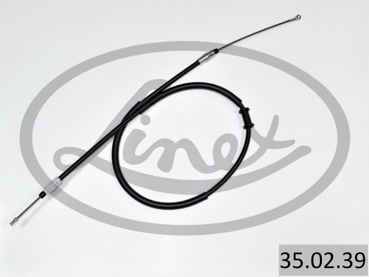 Cablu frana mana Spate Dreapta/Stanga (1545mm/1210mm) potrivit NISSAN NV400; OPEL MOVANO B; RENAULT MASTER III 2.3D 02.10- [2]